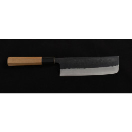 Tosa-Ichi Shadow-Nashiji Kurouchi Nakiri 150220 - vegetable knife